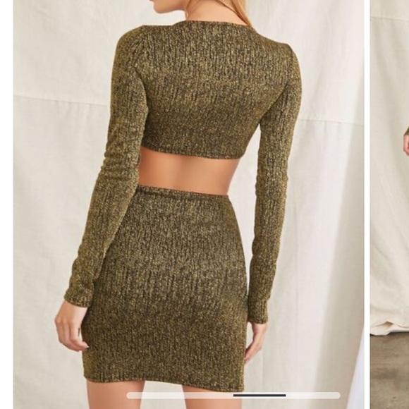 Forever 21 sparkle cutout dress - Picture 6 of 6